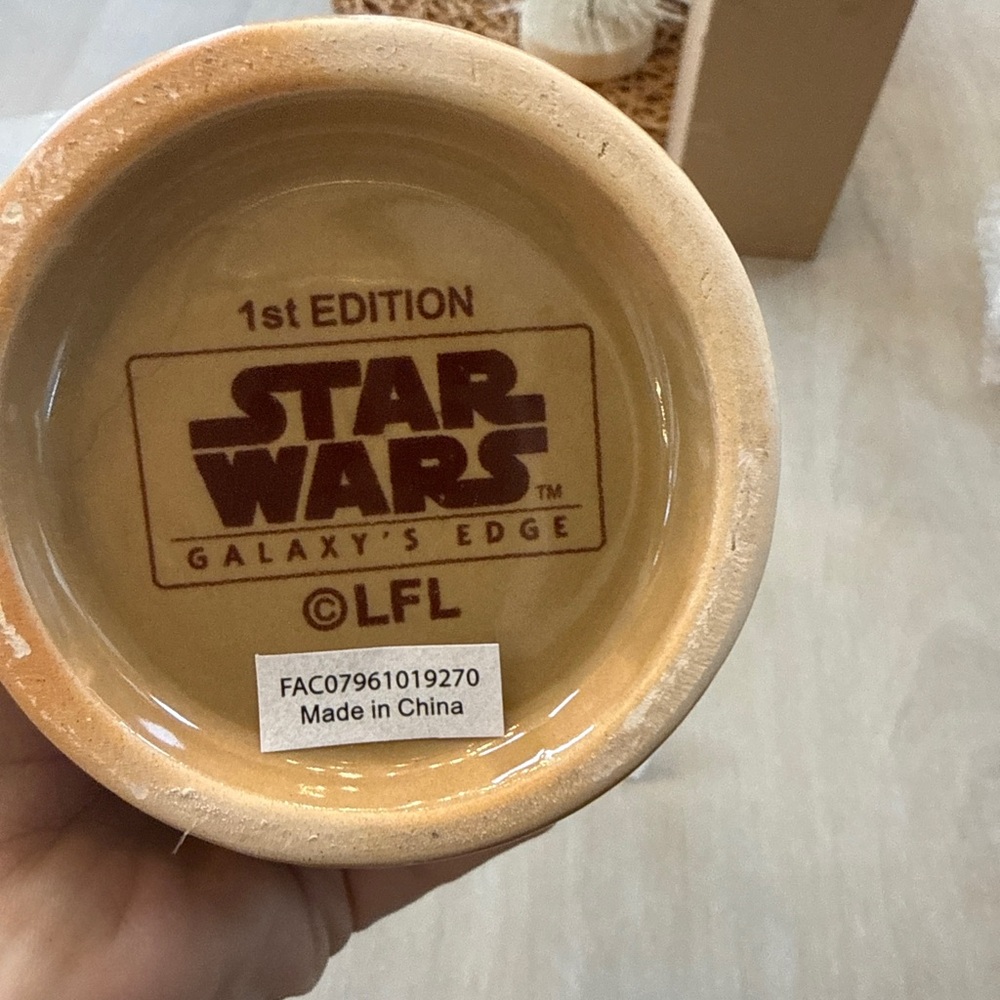 Disney Parks Star Wars Galaxy Edge Oga Cantina Ewok Ewok Tiki Mug - Picture 3 of 10